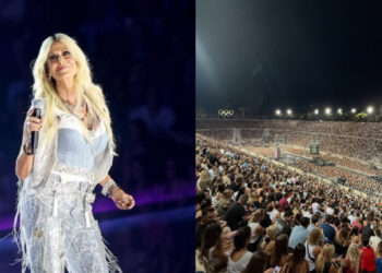 Άννα Βίσση: «Γκρέμισε» σήμερα το Καλλιμάρμαρο με την εμφάνιση της (video)