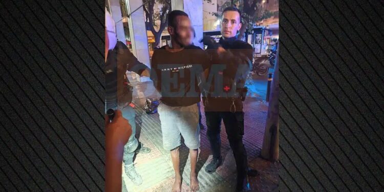 Alldaynews.gr Η στιγμή της σύλληψης του Παλαιστίνιου που δάγκωσε αστυνομικό – «Ήταν λιώμα και ούρλιαζε Αλλάχου Άκμπαρ»