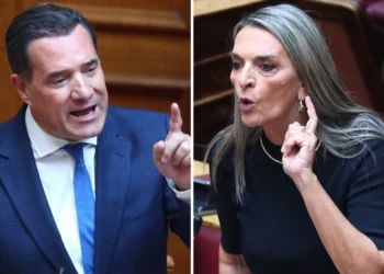 Alldaynews.gr Κόντρα μεταξύ Γεωργιάδη και Πέρκα στη Βουλή: «Δεν σας απήγαγε κανένας, πήγατε για τη selfie στη Γάζα» – «Θα ξαναπάω»