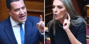 Κόντρα μεταξύ Γεωργιάδη και Πέρκα στη Βουλή: «Δεν σας απήγαγε κανένας, πήγατε για τη selfie στη Γάζα» – «Θα ξαναπάω»