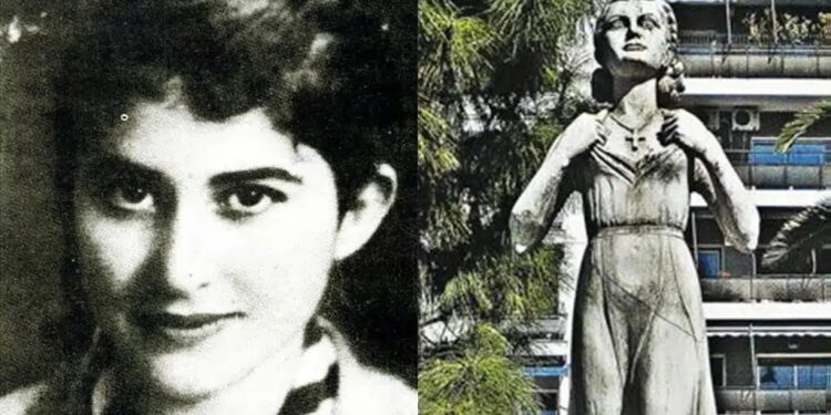 Alldaynews.gr Η 17χρονη ηρωίδα Σπαρτιάτισσα που οι Γερμανοί γάζωσαν με 17 σφαίρες