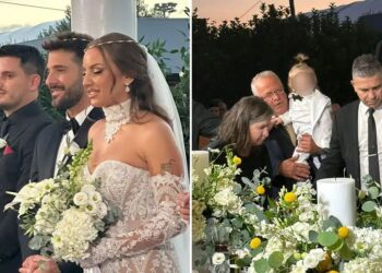 Παντρεύτηκαν ο Γιώργος Λιβάνης και η Ανδρομάχη – Βάφτισαν και τον γιο τους
