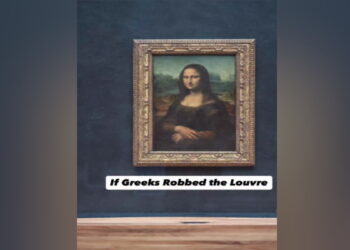 Αν το Λούβρο το έκλεβαν Έλληνες – Επικό βίντεο με την Ελληνίδα μάνα να «πρωταγωνιστεί» στην κλοπή του αιώνα