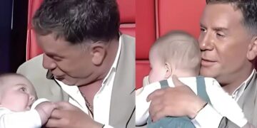 Alldaynews.gr The Voice: Ο Μαζωνάκης πήρε στην αγκαλιά του μωρό και το τάισε – Πως αντέδρασαν όλοι στο πλατό