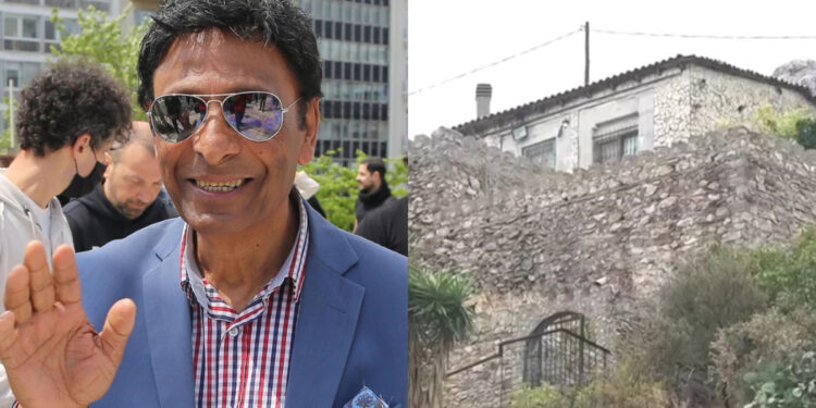 Αυτό είναι το αυθαίρετο «παλάτι» του Βασίλη Παϊτέρη – Δείτε φωτογραφίες και βίντεο