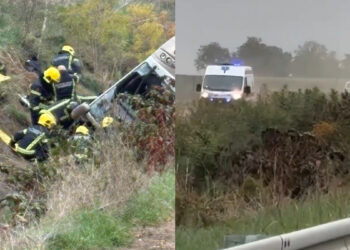 Alldaynews.gr Τραγωδία με πτώση λεωφορείου σε γκρεμό: Ήταν γεμάτο κόσμο το λεωφορείο – Νεκροί και τραυματίες (ΦΩΤΟ)