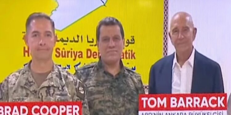 Alldaynews.gr Ο Αμερικανός πρέσβης στην Τουρκία πόζαρε με «Κούρδους τρομοκράτες» μπροστά από «αλυτρωτικό χάρτη» – Χαμός στα τουρκικά ΜΜΕ