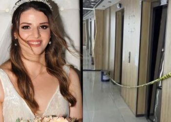 Η σοκαριστική στιγμή που ασανσέρ πολυκατοικίας πέφτει επτά ορόφους – Νεκρή νεαρή μητέρα