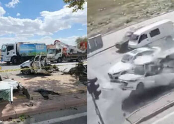 Τρομακτικό Βίντεο: Αυτοκίνητο φτάνει με ιλιγγιώδη ταχύτητα σε κόμβο με κόκκινο φανάρι – Σμπαράλια δύο ΙΧ – Νεκρός ένας οδηγός, χαροπαλεύει ο δεύτερος