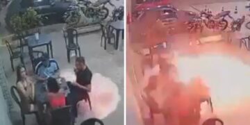 Alldaynews.gr Απίστευτο: Άναψε τσιγάρο σε βενζινάδικο, πέταξε το σπίρτο και ξέσπασε φωτιά (video)