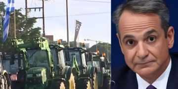 Μπλόκο αγροτών με τρακτέρ στο αεροδρόμιο της Αλεξανδρούπολης ενόψει της επίσκεψης Μητσοτάκη – Ένταση με τα ΜΑΤ