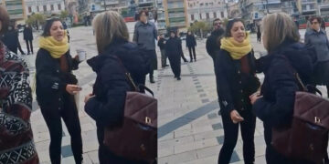 «Έχεις τα χέρια σου βαμμένα με αίμα»: Φραστική επίθεση στη βουλευτή της ΝΔ Χριστίνα Αλεξοπούλου