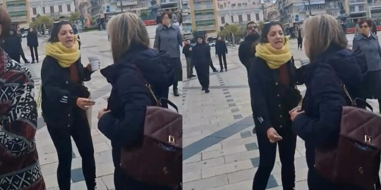 «Έχεις τα χέρια σου βαμμένα με αίμα»: Φραστική επίθεση στη βουλευτή της ΝΔ Χριστίνα Αλεξοπούλου