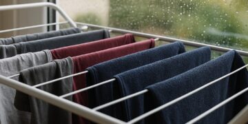 Η βρετανική μέθοδος για να στεγνώνουν τα ρούχα όταν βρέχει