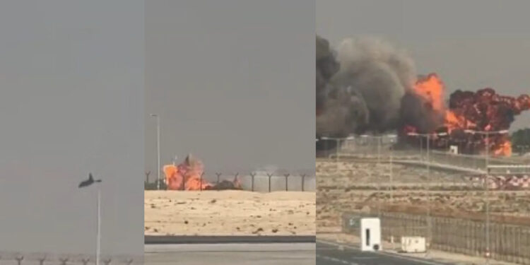 Συντριβή αεροσκάφους στο Dubai Airshow – Δείτε το βίντεο ντοκουμέντο με τη στιγμή που τυλίγεται στις φλόγες