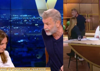 Ένταση στον αέρα: «Η πολιτική σε έκανε μεγαλύτερο ψεύτη» – Εξερράγη ο Απόστολος Γκλέτσος και έφυγε