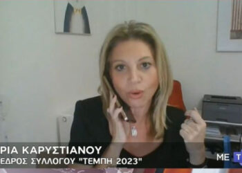 Μαρία Καρυστιανού: Απάντησε για τον Καραχάλιο, το κόμμα και τον αγώνα της (video)