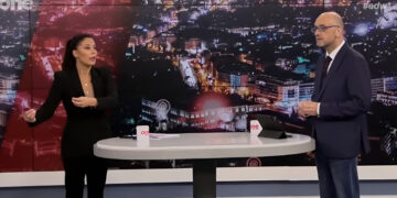 Alldaynews.gr Αμηχανία on air για τη Λατινοπούλου: Ενώ μιλούσε κάποιος εκτός πλάνου φώναξε «ΑΥΝΑΝΙΣΤΗΣ»