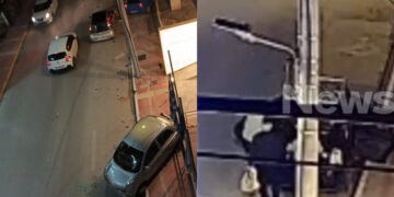 Βίντεο ντοκουμέντο από το τροχαίο με τον ένα νεκρό – Η στιγμή που το αυτοκίνητο πέφτει πάνω στους πεζούς (video)