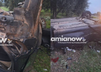 Τραγωδία τα ξημερώματα: Δύο νέοι, 25 και 28 ετών, σκοτώθηκαν σε τροχαίο (ΦΩΤΟ)