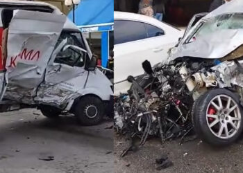 Σοβαρό τροχαίο με σύγκρουση πέντε οχημάτων – ΙΧ συγκρούστηκε με φορτηγάκι