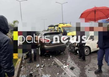 Καραμπόλα το πρωί: Σοβαρό τροχαίο με 7 τραυματίες – Βίντεο και φωτογραφίες από το σημείο