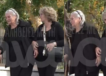 Σπαραγμός στο τελευταίο αντίο στην 56χρονη Ευαγγελία στα Βορίζια – Τραγική φιγούρα η μητέρα της