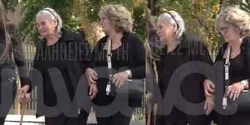 Σπαραγμός στο τελευταίο αντίο στην 56χρονη Ευαγγελία στα Βορίζια – Τραγική φιγούρα η μητέρα της