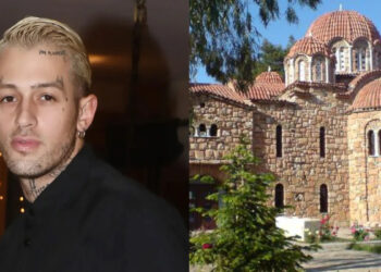 Ο Τάσος Ξιαρχό στο μοναστήρι του Αγίου Εφραίμ – «Τα δάκρυα ήταν ατελείωτα» έγραψε ο χορογράφος