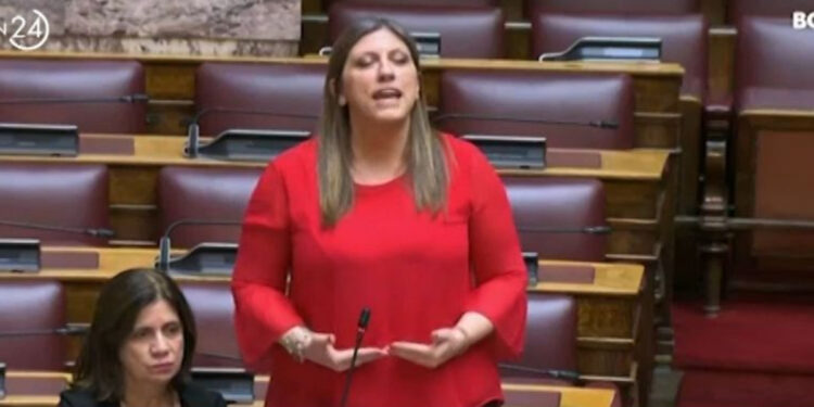 Ζωή Κωνσταντοπούλου: «Κάτω τα χέρια από τους αγρότες»