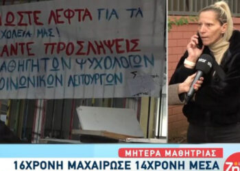 Alldaynews.gr «Δεν προλαβαίνω να ασχοληθώ – Πήρα το “Χαμόγελο του Παιδιού”», λέει η μητέρα της 16χρονης που μαχαίρωσε συμμαθήτριά της (video)