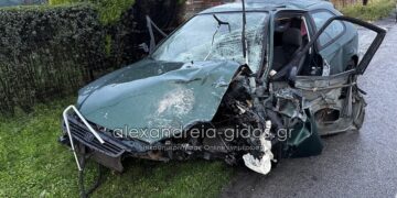 Τραγωδία ανήμερα τα Χριστούγεννα: Σκοτώθηκε 20χρονος σε μετωπική σύγκρουση (video)