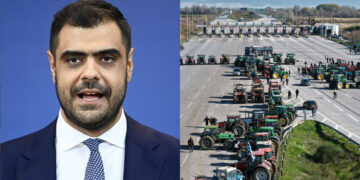 Αυστηρή τοποθέτηση Μαρινάκη για μπλόκα αγροτών: «Οι δρόμοι ανήκουν σε όλους και θα μείνουν ανοιχτοί»