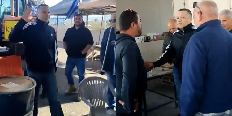 Ηλίας Κασιδιάρης: Πήρε άδεια από τις φυλακές και πήγε στα μπλόκα των αγροτών – «Πάντα δίπλα στους αγρότες! – Ο αγώνας συνεχίζεται»