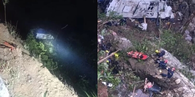 Τραγωδία με 16 μαθητές νεκρούς – Λεωφορείο έπεσε σε χαράδρα