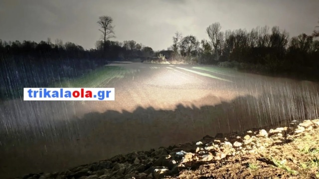 Κακοκαιρία Byron: Ο Πηνειός υπερχείλισε και πνίγει τα χωράφια – Τα αναχώματα δεν άντεξαν (Εικόνες & Βίντεο))