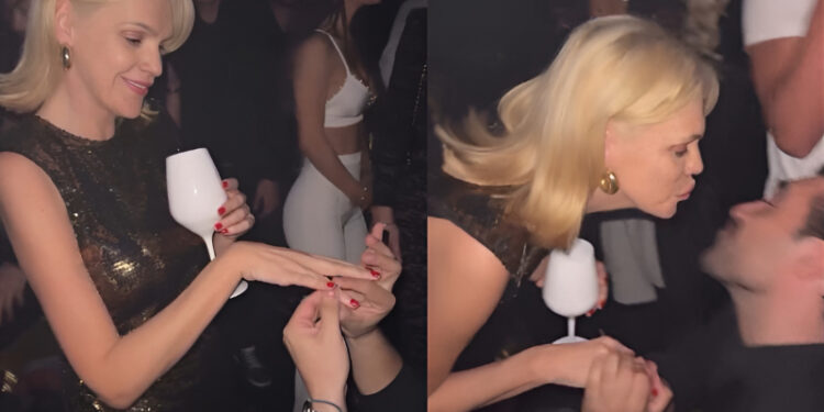 Σάσα Σταμάτη: Η αναπάντεχη πρόταση γάμου που δέχτηκε στο νυχτερινό κέντρο που εμφανίζεται ο Γιώργος Μαζωνάκης – Βίντεο