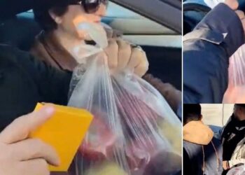 Αγρότες πρόσφεραν κρόκο και μήλα στους διερχόμενους οδηγούς στην Κοζάνη