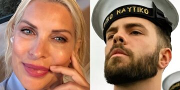 Alldaynews.gr Δυο μέτρα άντρας: Περήφανη η Μενεγάκη με την νέα φωτογραφία του γιου της από το Ναυτικό