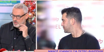 Alldaynews.gr Νίκος Συρίγος κατά Μάνου Ιωάννου για Φιλιππίδη: «Η ανοησία πρέπει να έχει όριο» (video)