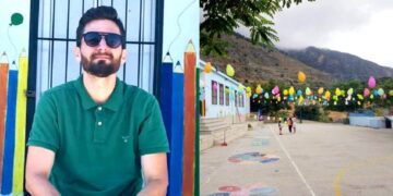 Χίλια Μπράβο: Νεαρός δάσκαλος σε χωριό 500 κατοίκων μεταμόρφωσε το σχολείο σε παράδεισο για τα παιδιά (φωτο)