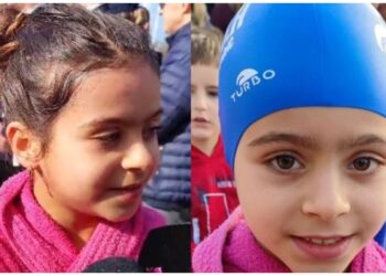 Συγκίνησε τον Βόλο η 9χρονη Αποστολία που βούτηξε στα παγωμένα νερά για τον σταυρό