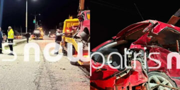 Νέα τραγωδία στην άσφαλτο: Ένας νεκρός και τραυματίες σε σφοδρό τροχαίο τριών ΙΧ – Σμπαράλια τα αυτοκίνητα (video)