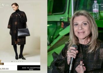 Χτύπημα κάτω από τη ζώνη για τη Μαρία Καρυστιανού: Τα σχόλια για το παλτό που κοστίζει πάνω από 3.000 ευρώ