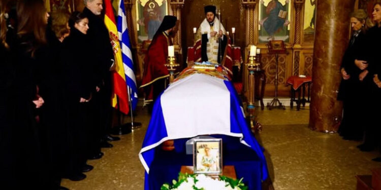 Πριγκίπισσα Ειρήνη: Σε κλίμα βαθιάς συγκίνησης σύσσωμη η ισπανική βασιλική οικογένεια αποχαιρέτησε την αδελφή του τέως βασιλιά Κωνσταντίνου
