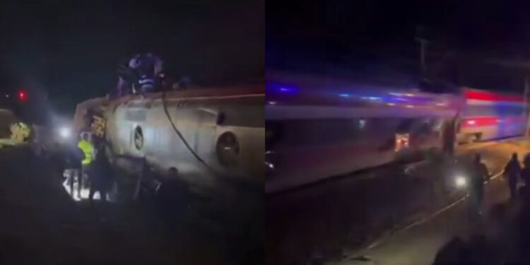 ΕΚΤΑΚΤΟ – ΤΩΡΑ: Εκτροχιασμός τρένων με αναφορές για νεκρούς και τραυματίες (video)