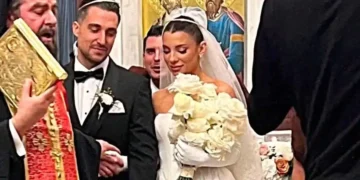 Παντρεύτηκαν Σάκης Κατσούλης και Μαριαλένα Ρουμελιώτη – Οι πρώτες εικόνες από τον γάμο των πρώην παικτών του «Survivor»