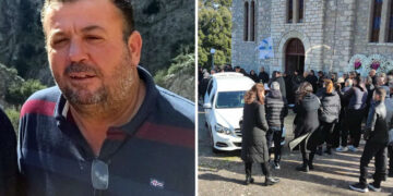 Θρήνος στην κηδεία του Κώστα Αλεξανδρή: Τραγική φιγούρα ο ανήλικος γιος του – Φόβοι για αντίποινα μετά το άγριο φονικό