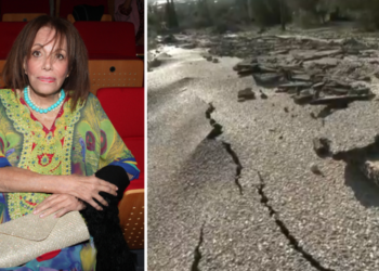 Alldaynews.gr Μαίρη Χρονοπούλου: Εικόνες βιβλικής καταστροφής έξω από το σπίτι της λόγω της κακοκαιρίας – Ο δρόμος άνοιξε στα δύο και βούλιαξε (video)