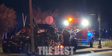 Τραγωδία: 19χρονος και 17χρονη τα θύματα του σοκαριστικού τροχαίου – Γιος Αστυνομικού ο νεαρός – Σμπαράλια το αυτοκίνητο (video)